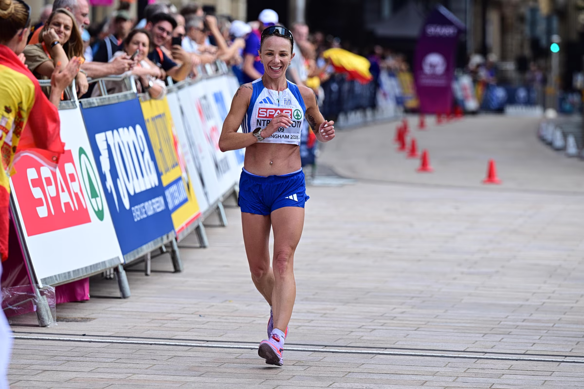 Antigoni Drisbioti Atteint la Quatrième Place avec un Record Personnel au Marathon Marche des Championnats Européens