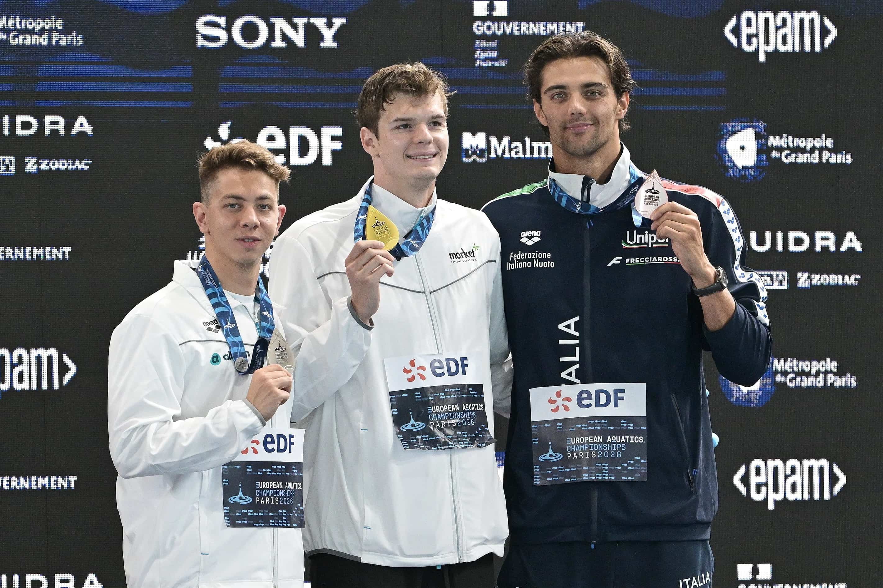 Apostolos Siskos rejoint l'élite de la natation après sa médaille d'argent à Paris