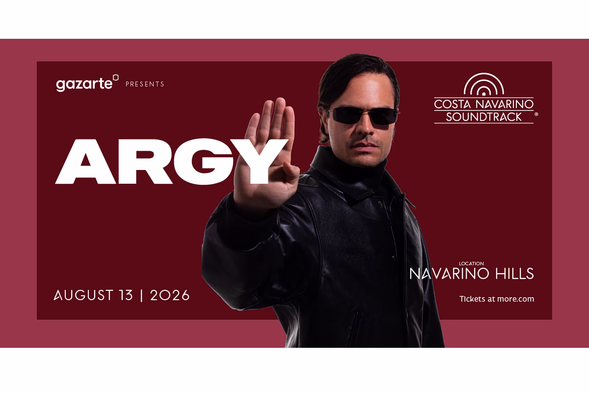 ARGY enflamme le Costa Navarino Soundtrack avec une performance électronique inoubliable