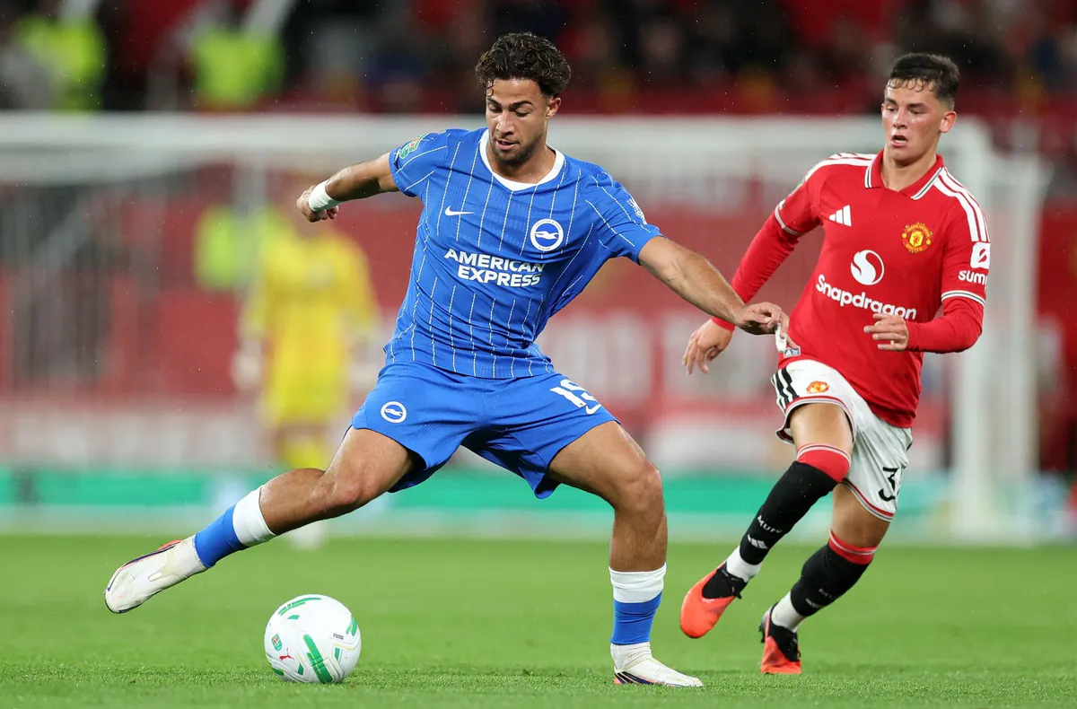 Brighton a créé la surprise en s'imposant 3-2 sur la pelouse de Manchester United au troisième tour de la League Cup