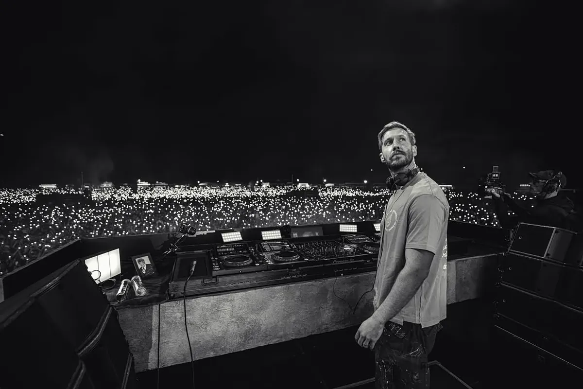 Calvin Harris record Guinness : 1,6 million de fans à São Paulo