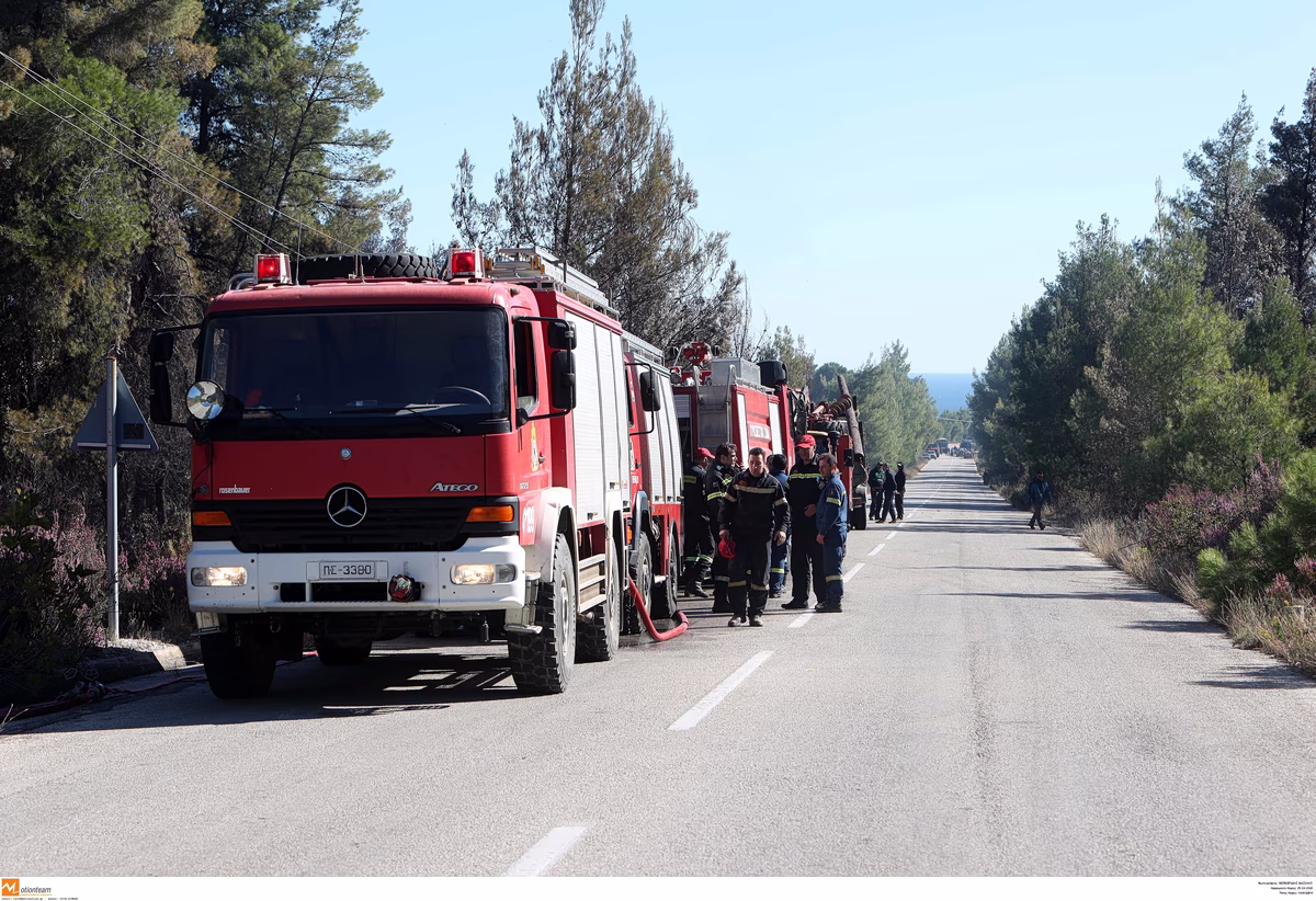 Chalcidique : Restrictions de circulation dans les zones forestières face au risque élevé d'incendie
