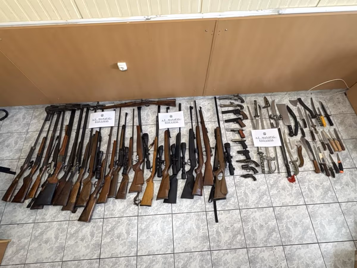 Découverte d'un arsenal suite à une plainte pour élevage illégal à Oinoi