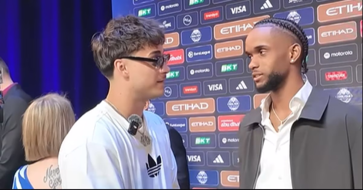 Un défi amical entre Matt Kiatipis et Jan Montero, nouvelle recrue de l'Olympiacos