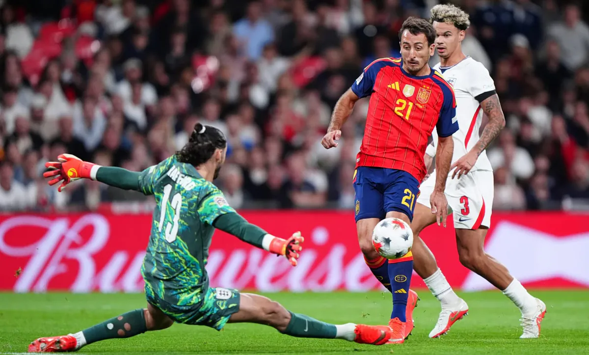 Angleterre Espagne 2-3 : victoire spectaculaire à Wembley