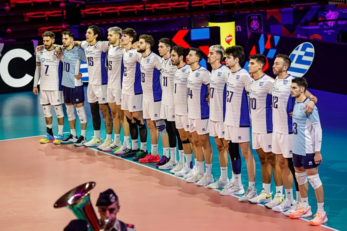 L'équipe nationale grecque de volley masculin rencontrera la Finlande lors des huitièmes de finale de l'Eurovolley
