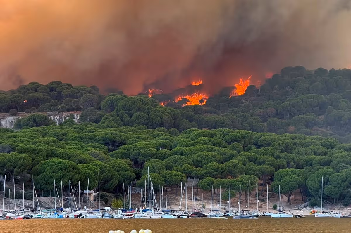 Incendie au Club Nautique Historique de Madrid : Une Partie de la Flotte Détruite et Craintes de Pillages