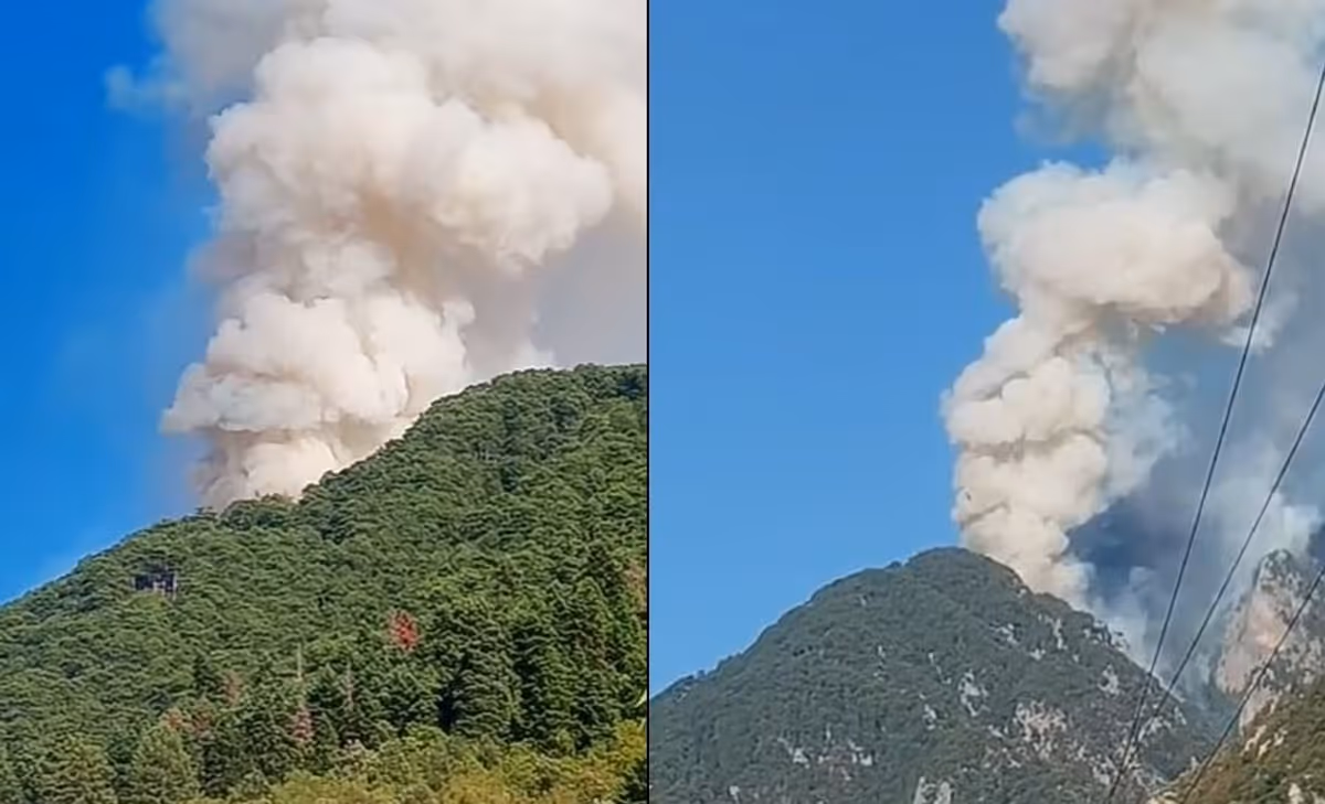 Incendie à Konitsa : reprise importante dans la forêt de Trapezitsa pour le cinquième jour