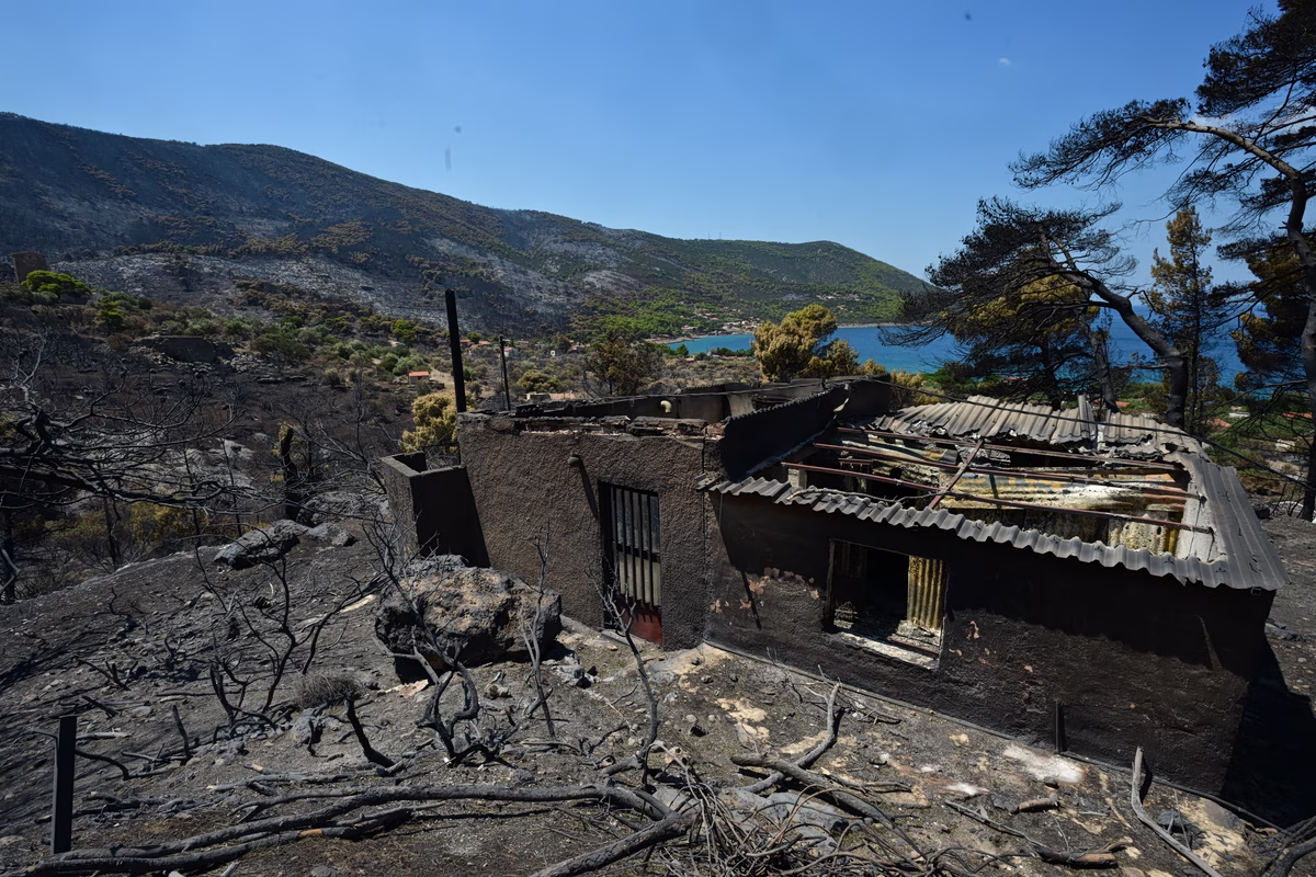 Incendies en Attique-Béotie : Le processus d'indemnisation débute, mesures anti-inondations prévues en septembre