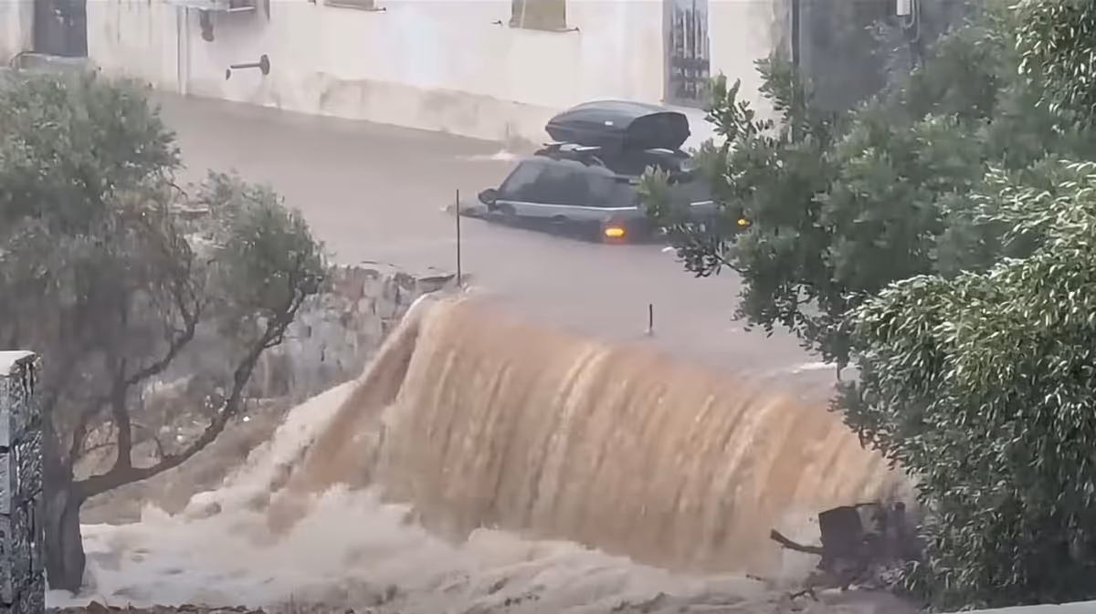La Manie Orientale Subit des Précipitations Exceptionnelles : Près de 140 Tonnes d'Eau par Hectare en Deux Heures