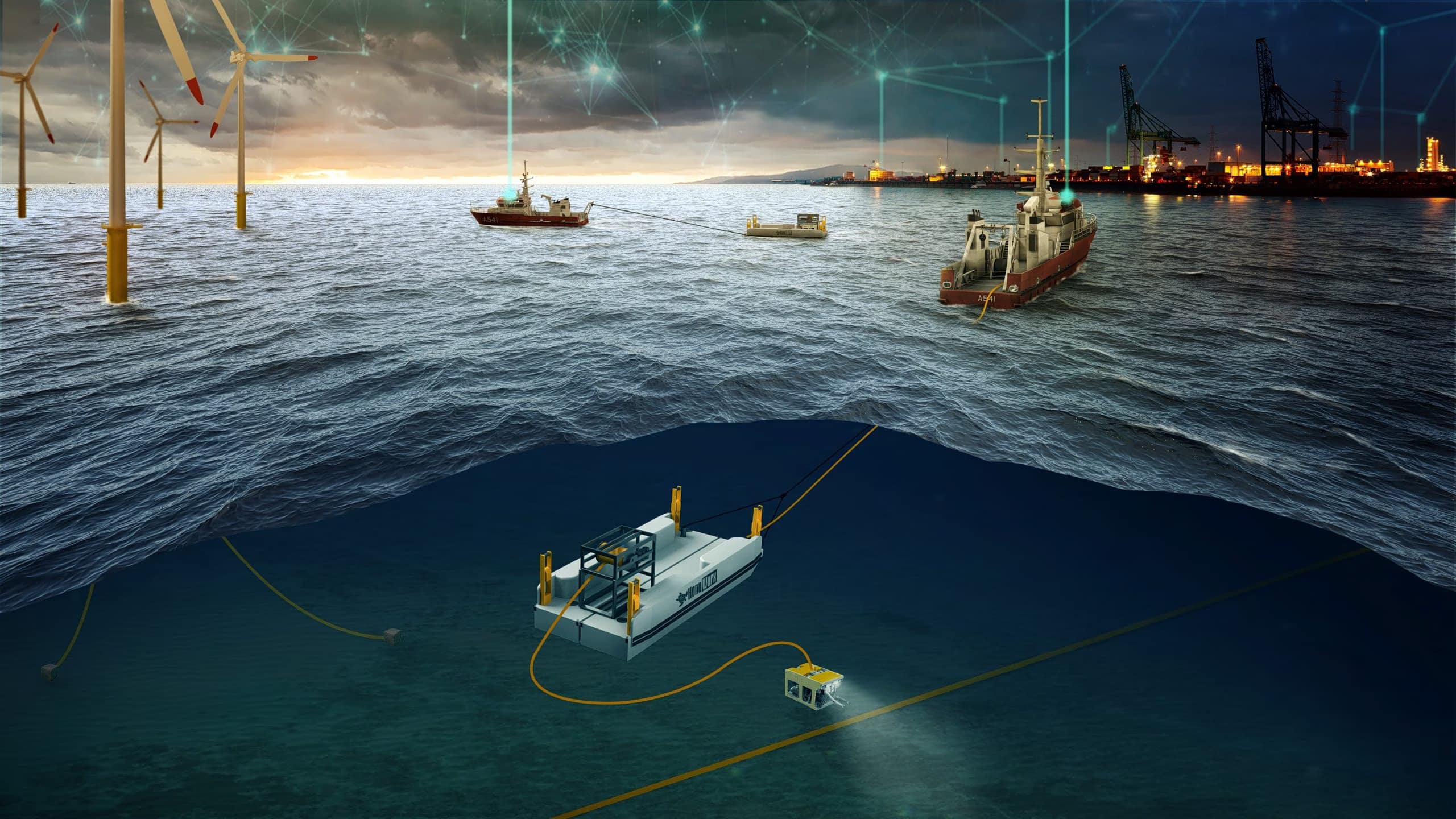 La Mer du Nord, un laboratoire robotique pour l'avenir énergétique