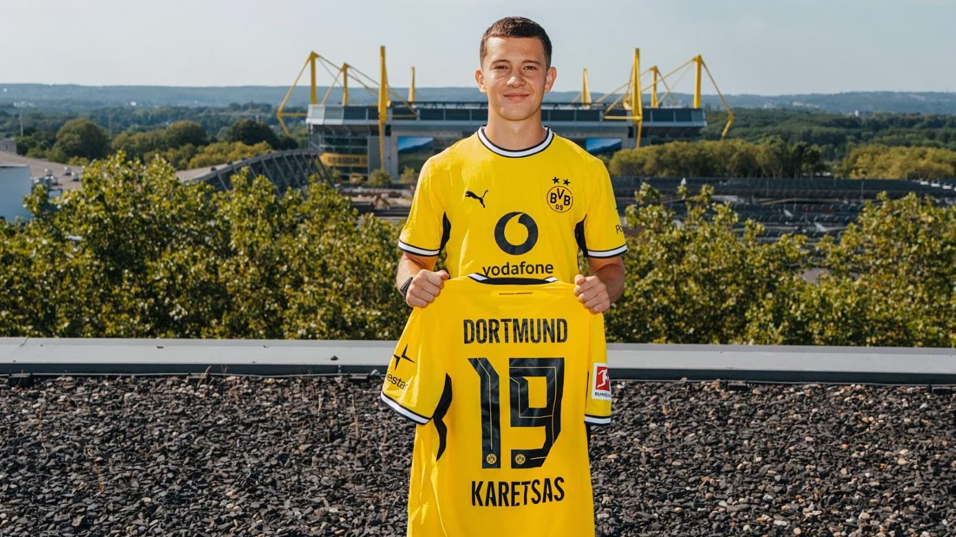 Le transfert de Konstantinos Karetsas à Dortmund : les révélations de son père