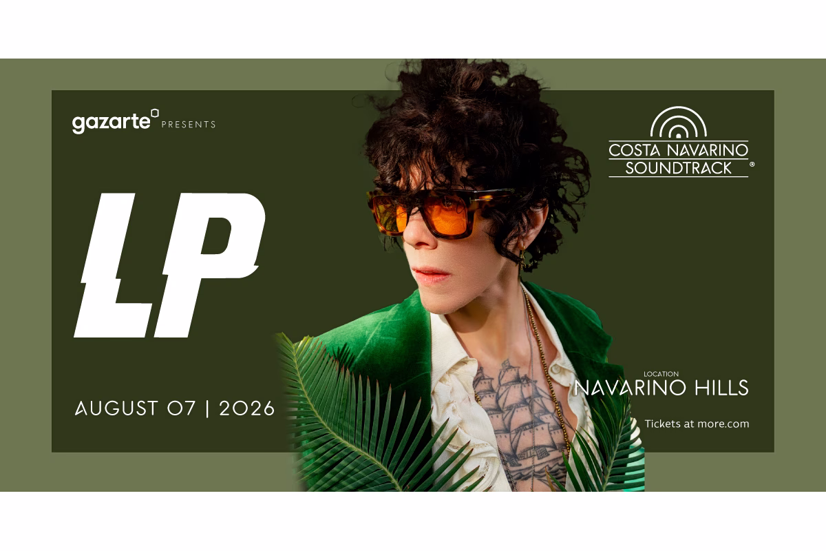 LP en concert exclusif au Costa Navarino Soundtrack : Une soirée mémorable sous les étoiles