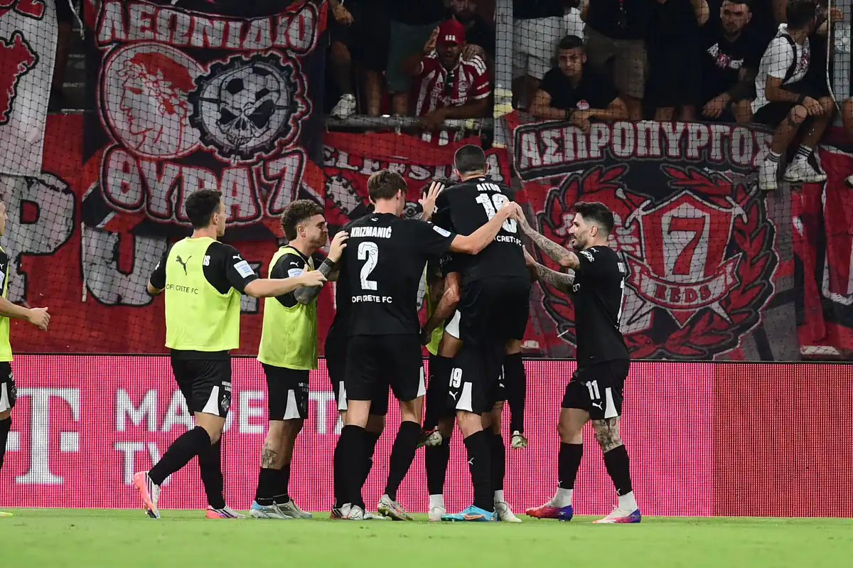 OFI prend l'avantage 0-1 au Karaiskakis grâce à un but de Kontro
