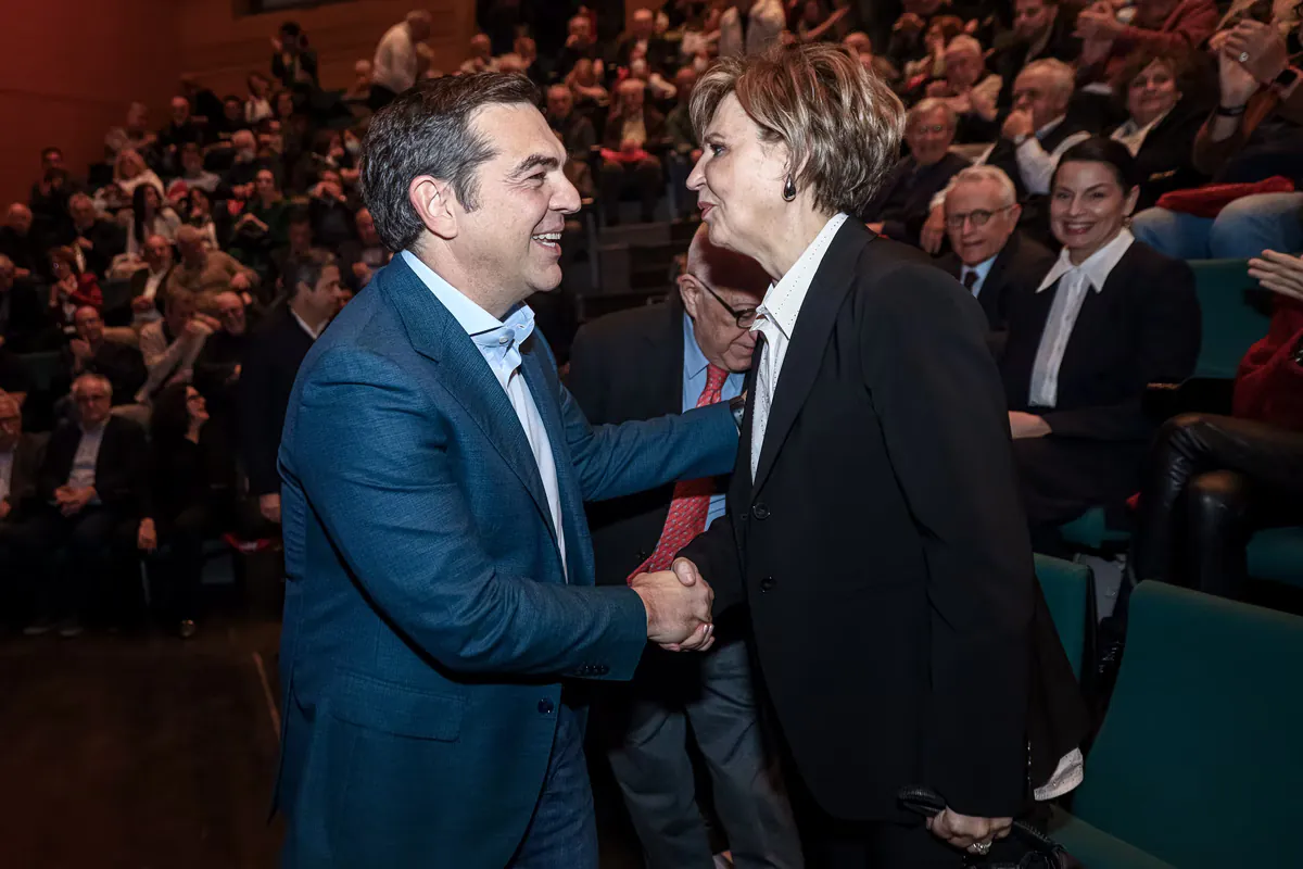 Olga Gerovasili annonce son intention de rejoindre l’ELAS fondée par Alexis Tsipras