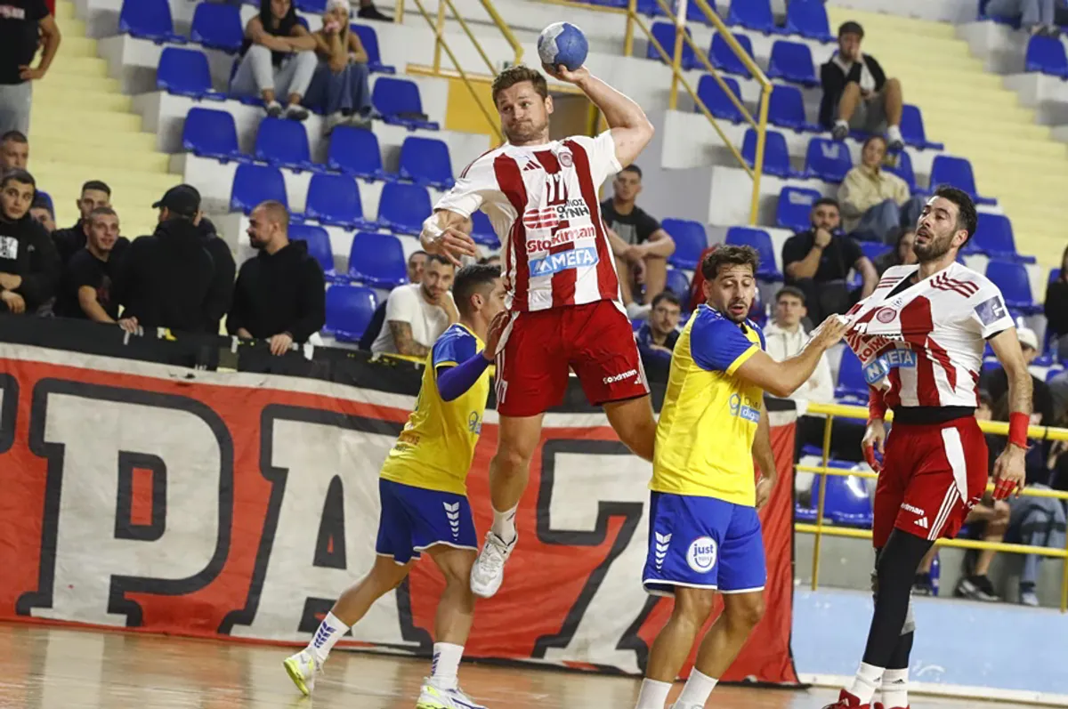 Olympiakos handball victoire : l'équipe domine l'Aris Nikaia