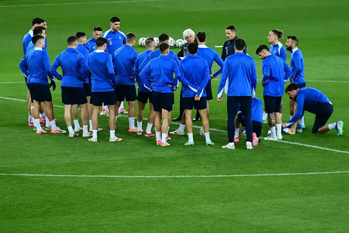 Préparation de l'Équipe nationale de Grèce pour la Nations League