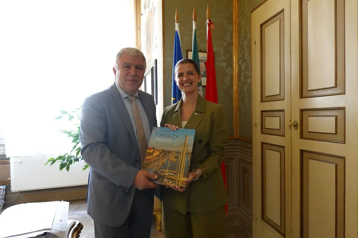 La Préveza et Pérouse envisagent une alliance culturelle
