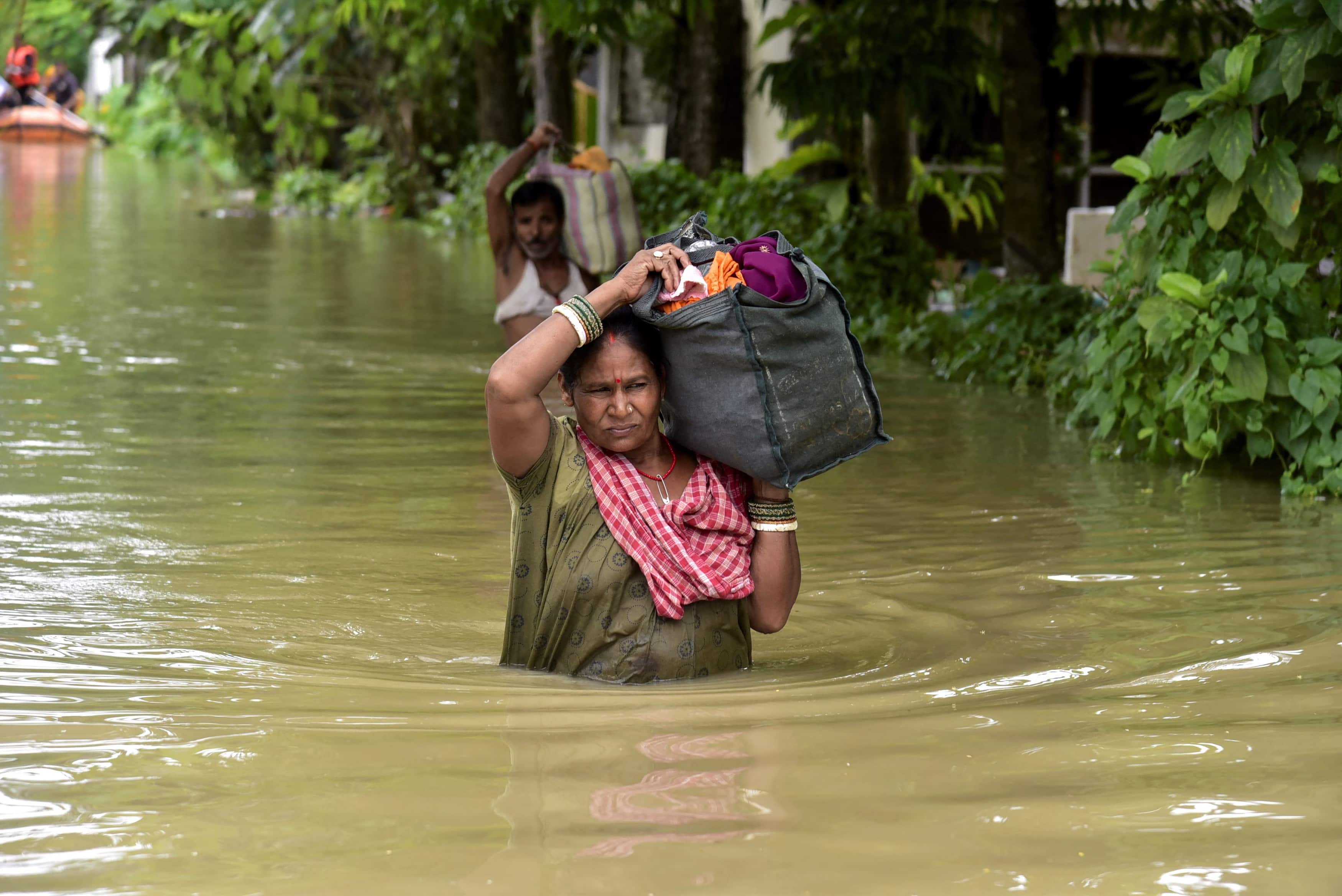 Quatorze morts et des milliers de déplacés après les pluies en Inde du Sud