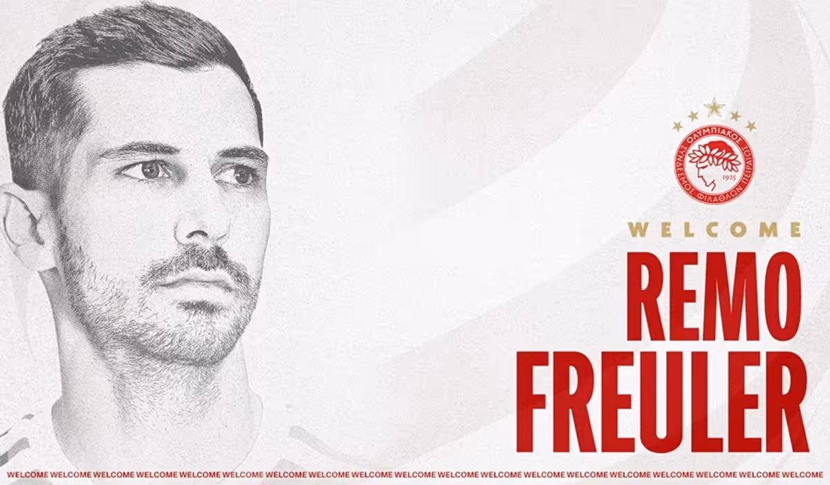 Remo Freuler rejoint officiellement l'Olympiacos, renforçant le milieu de terrain