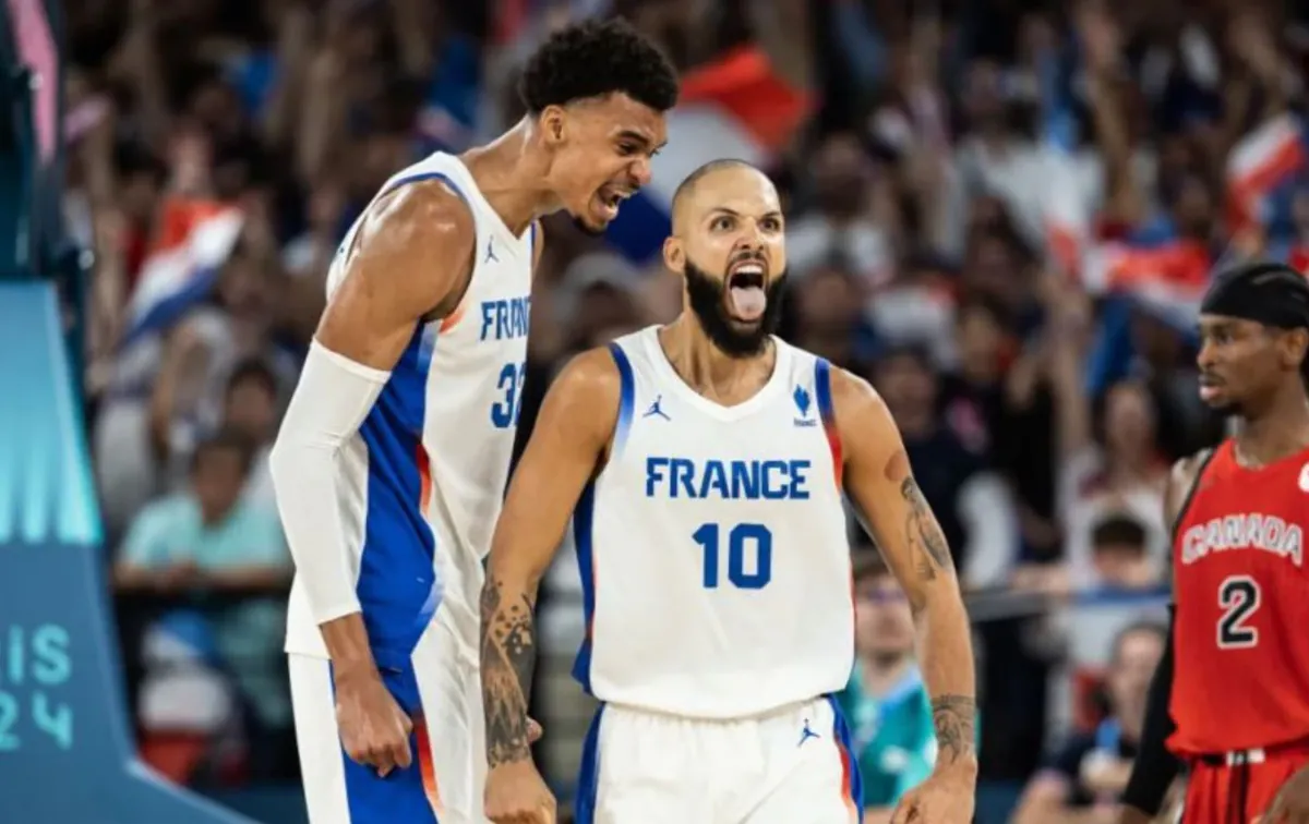 Synergie Prometteuse : Fournier et Wembanyama en Action à l'Entraînement de l'Équipe de France