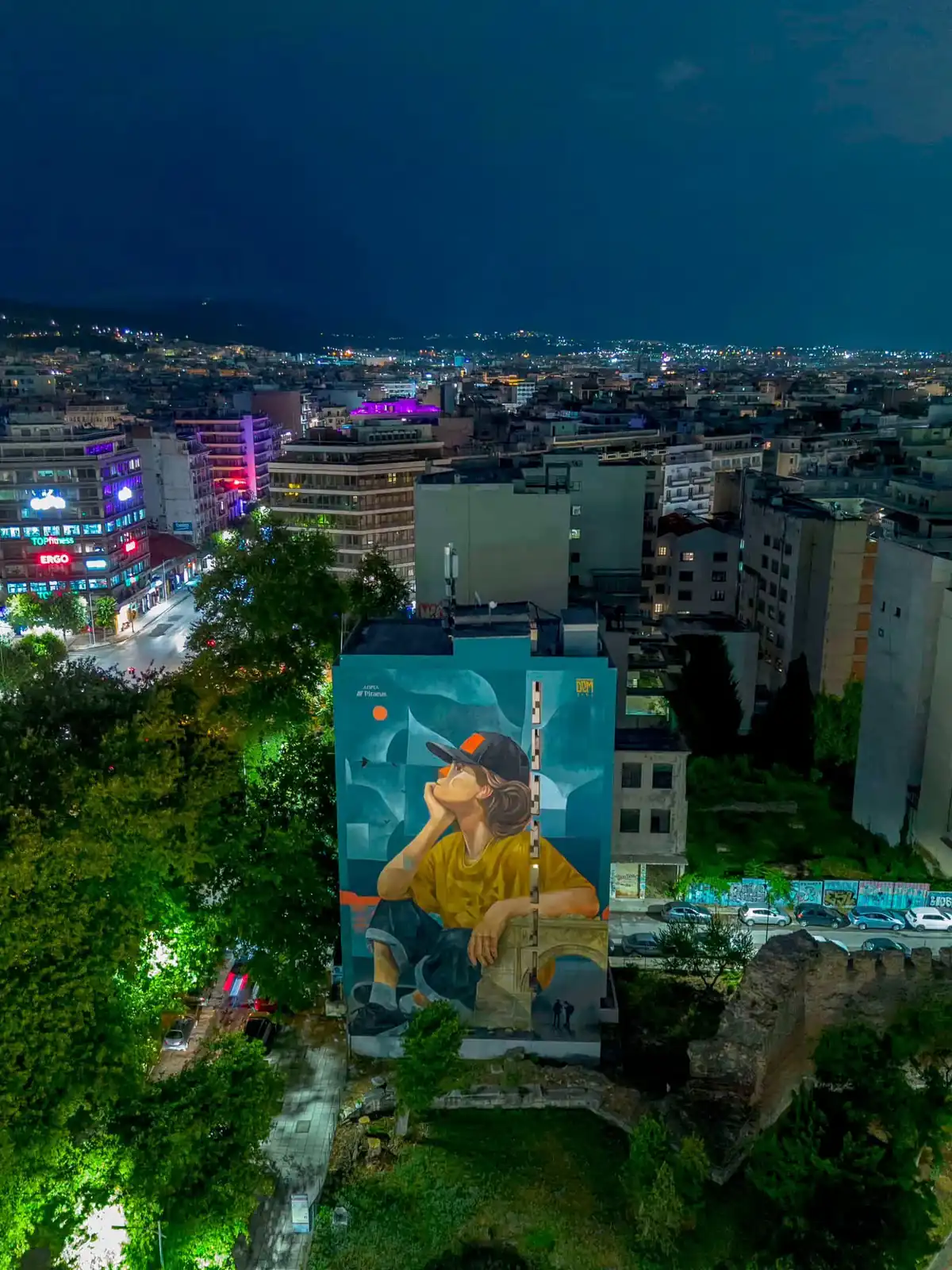 Thessalonique illumine son histoire avec de nouvelles interventions urbaines