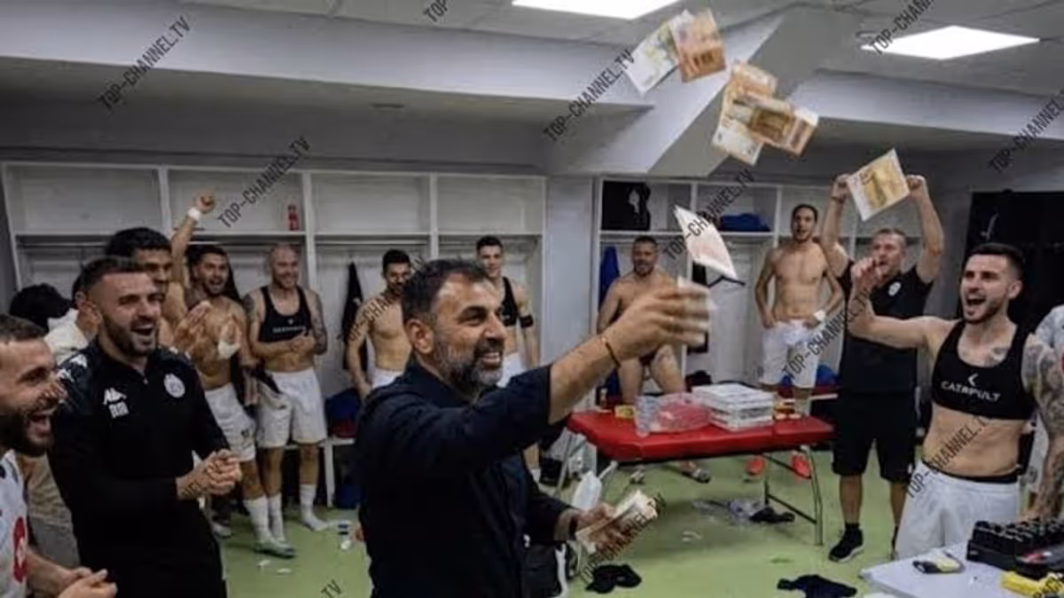 Un geste inattendu du président du Dinamo Tirana après la qualification en Conference League