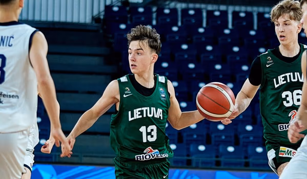 Un Jeune Talent Lituanien Brille au Championnat d'Europe U16 de Basket-ball