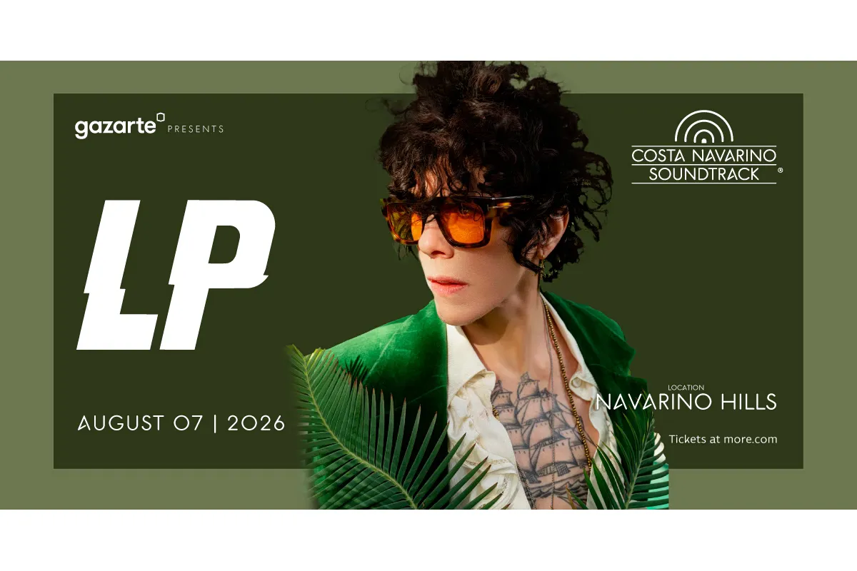 LP en concert exclusif au Costa Navarino Soundtrack : Une soirée mémorable sous les étoiles