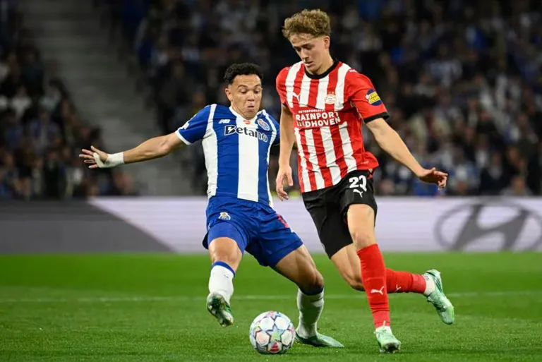 PSV Eindhoven Porto Champions League : succès néerlandais