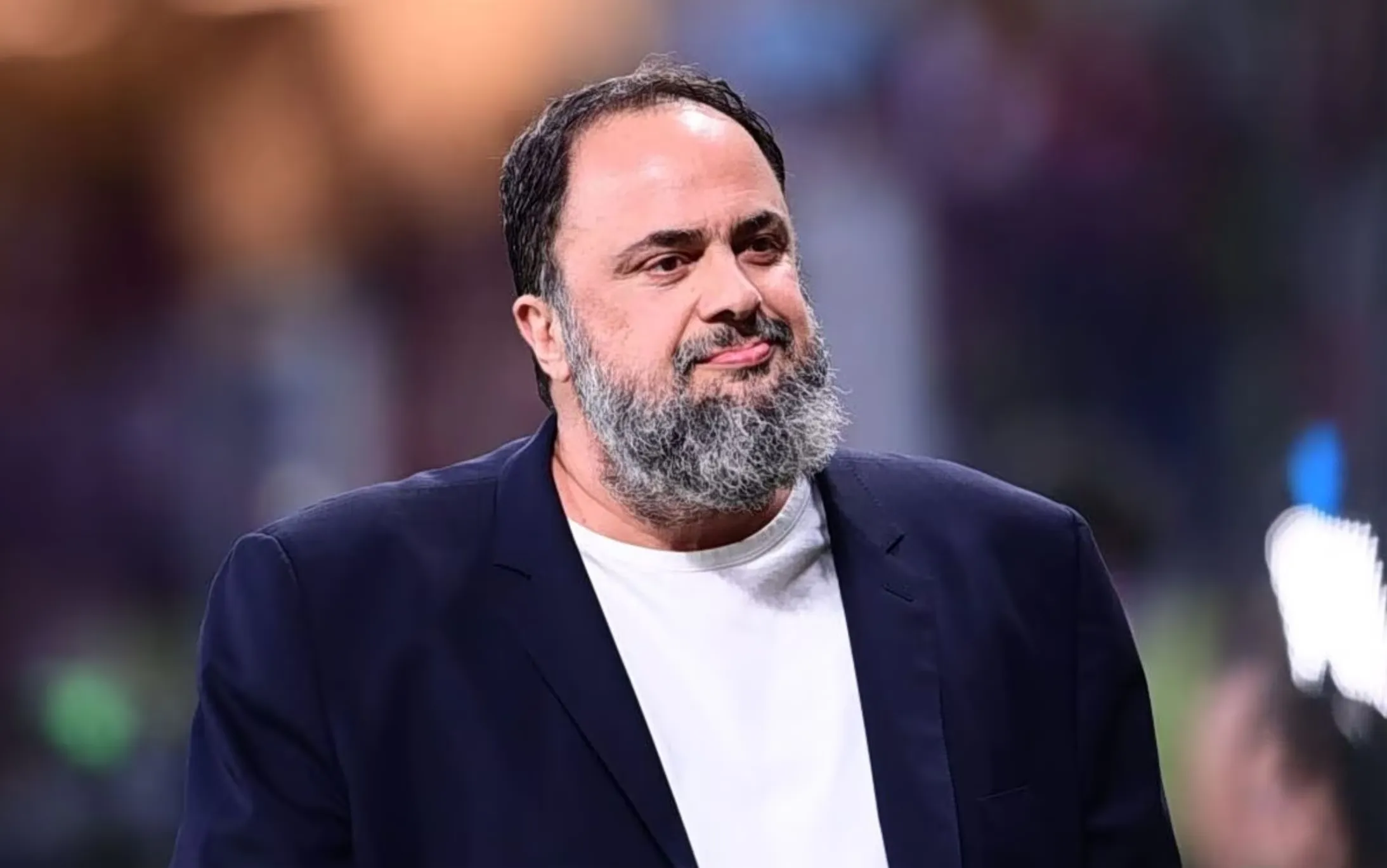 Vangelis Marinakis fête la victoire de l'Olympiacos