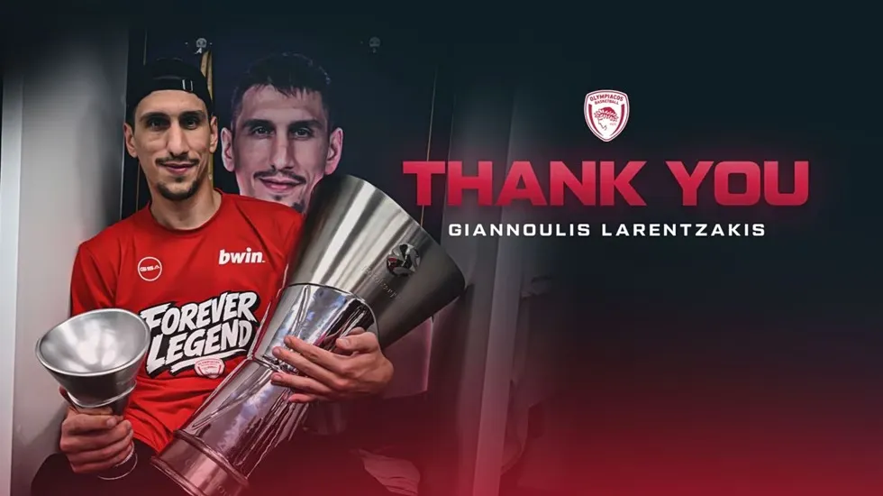 Olympiacos remercie Giannoulis Larentzakis après six saisons