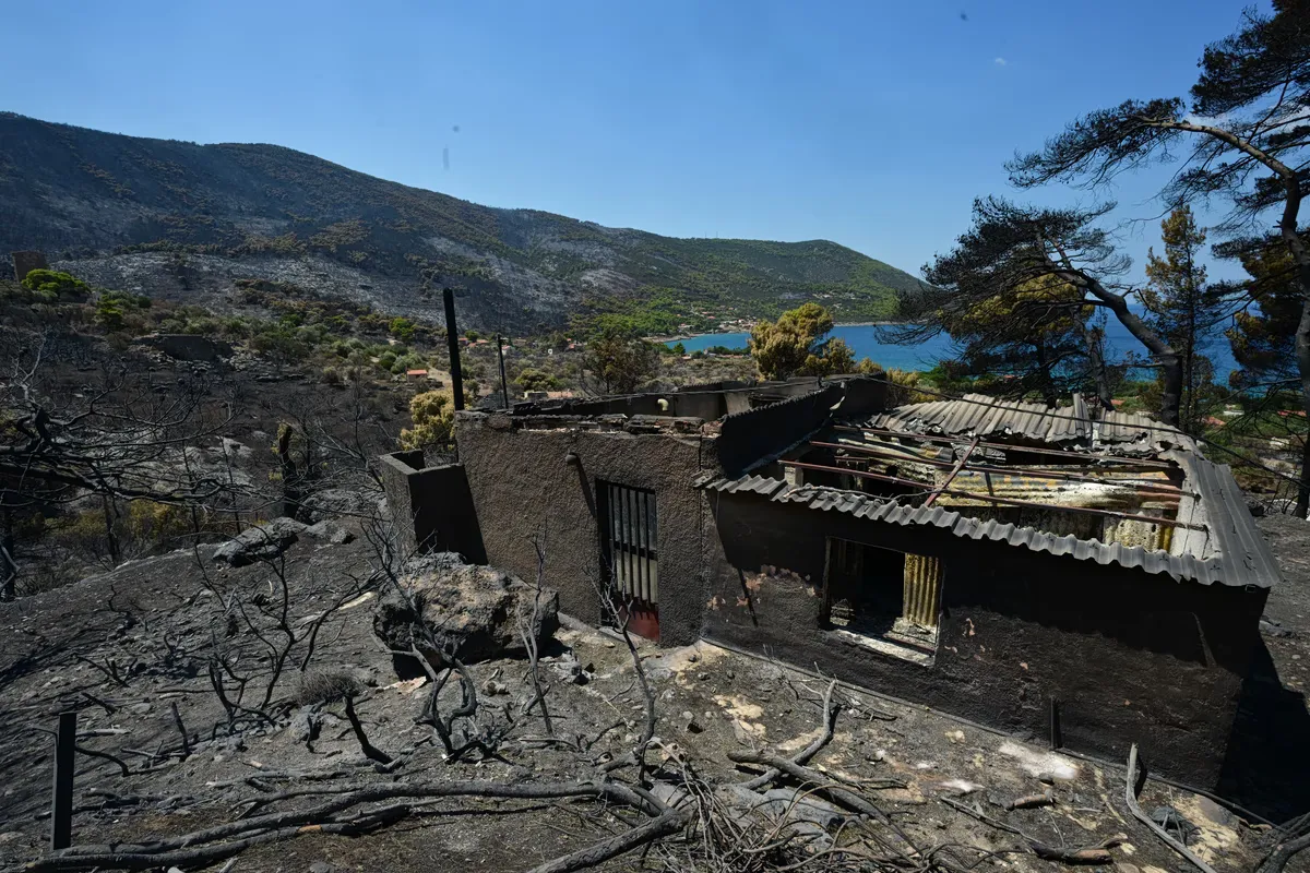 Incendies en Attique-Béotie : Le processus d'indemnisation débute, mesures anti-inondations prévues en septembre