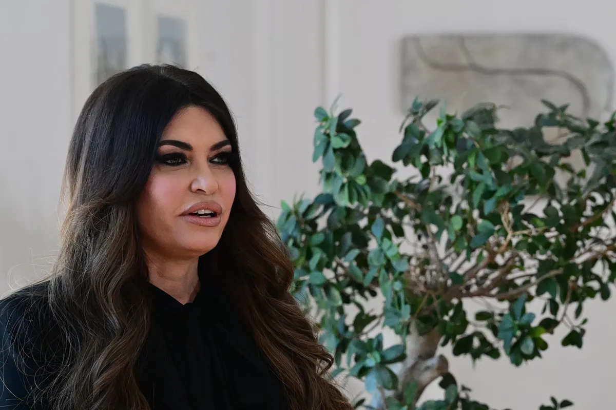 Kimberly Guilfoyle soutenue par Marco Rubio en Grèce
