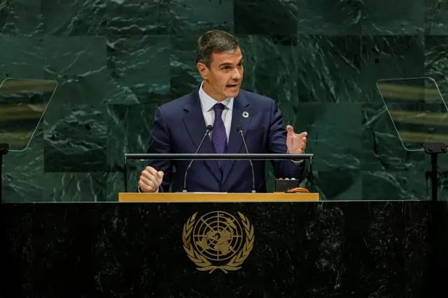 Pedro Sánchez à l'ONU : il appelle à une femme à sa tête
