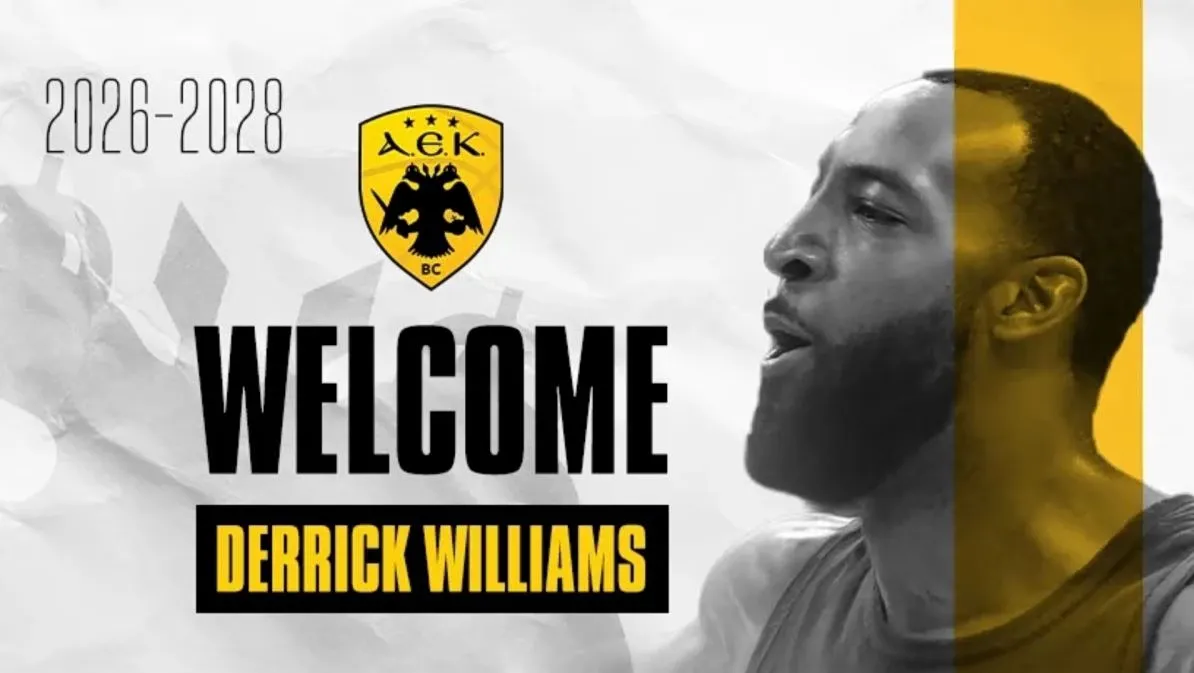 L'AEK Athènes Recrute l'Ailier Américain Derrick Williams