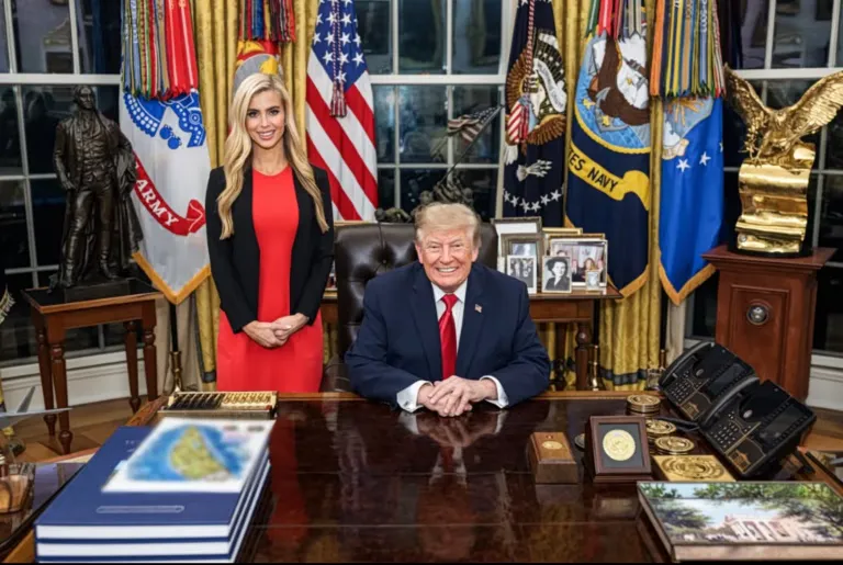 Photo de Katie Zacharia et Trump : des données fuitées ?