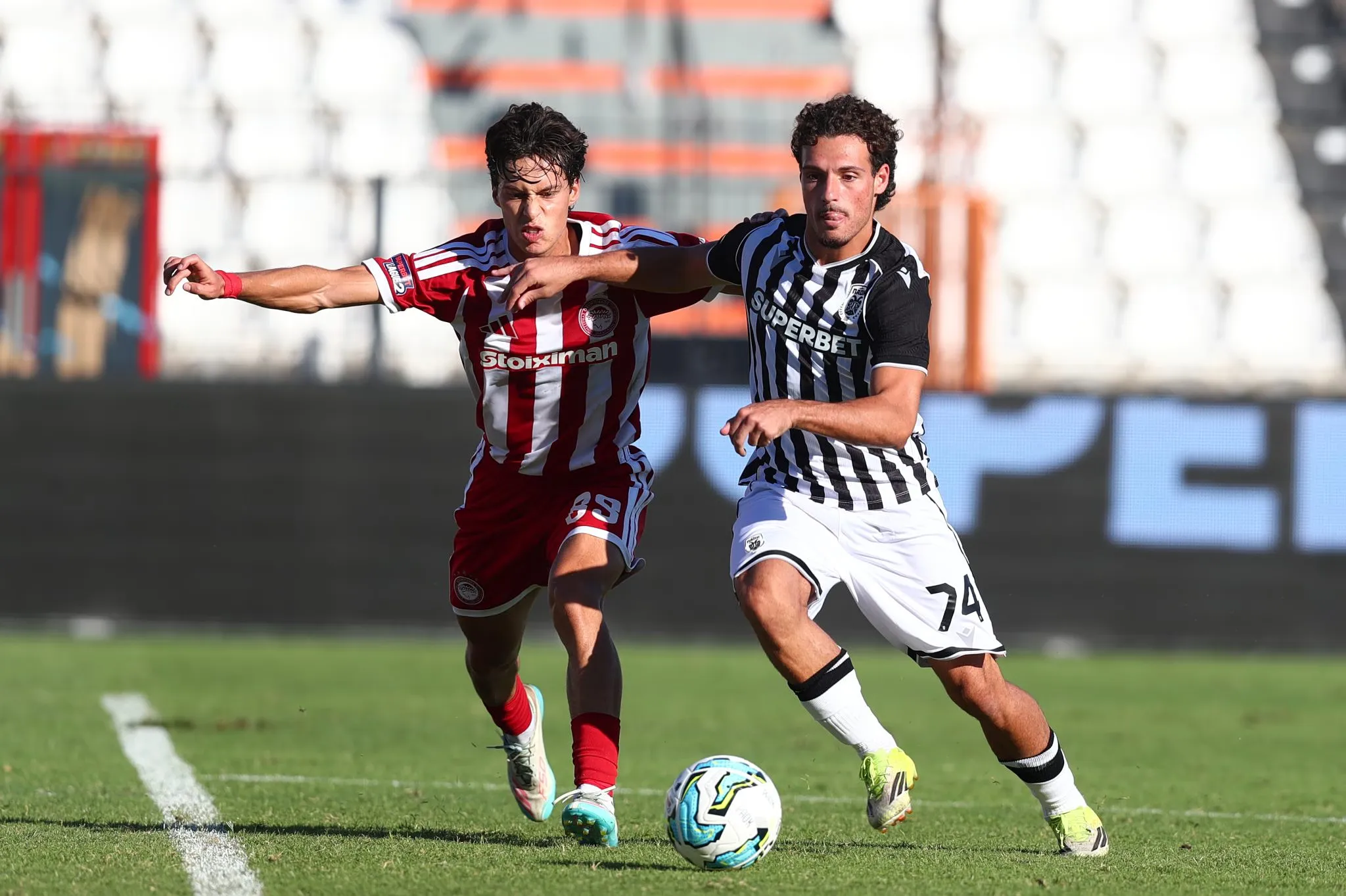 PAOK B' et Olympiacos B' terminent sur un nul 1-1 à Toumba