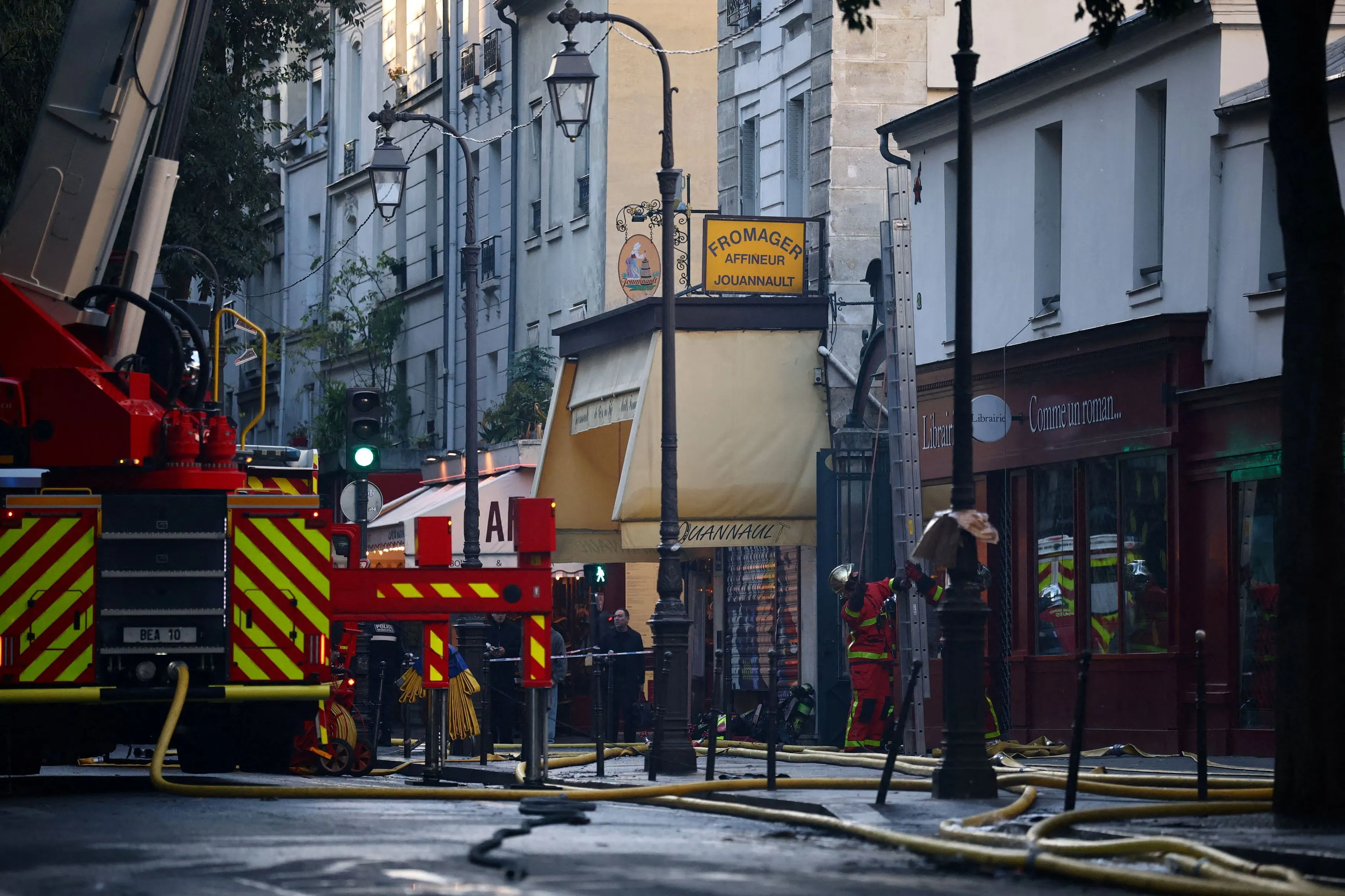 Incendie Marché des Enfants Rouges : un monument détruit