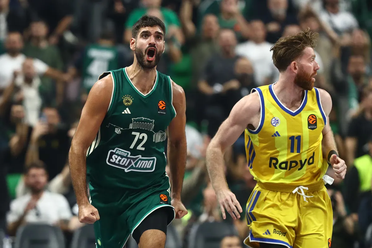 Panathinaikos vs Maccabi Tel Aviv : les Verts écrasent le Maccabi