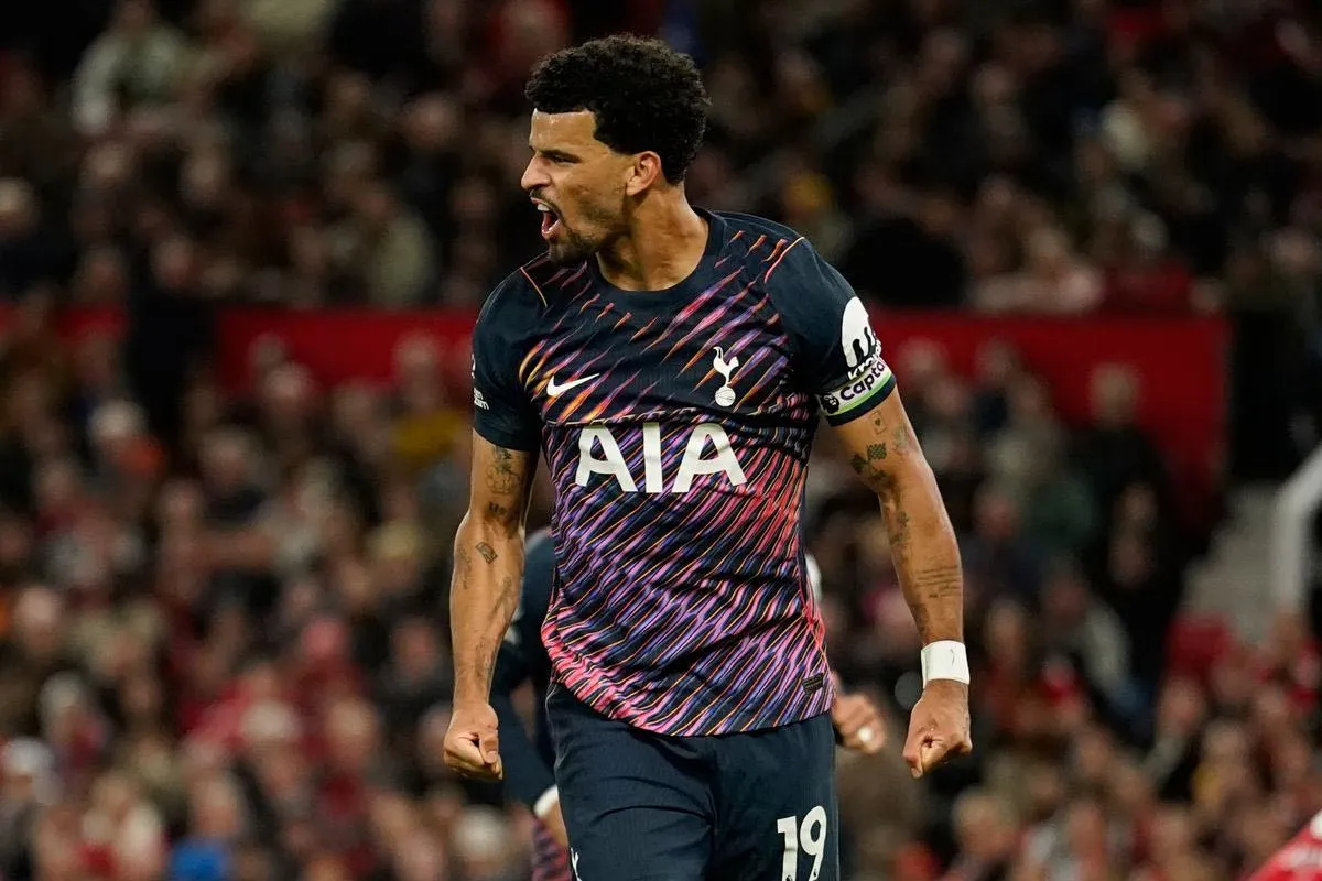 Manchester United Tottenham 1-1 : Solanke sauve les siens