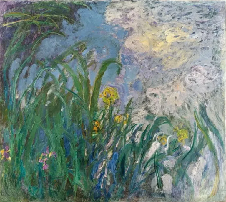 Le tableau Monet Iris bat un record historique à Paris